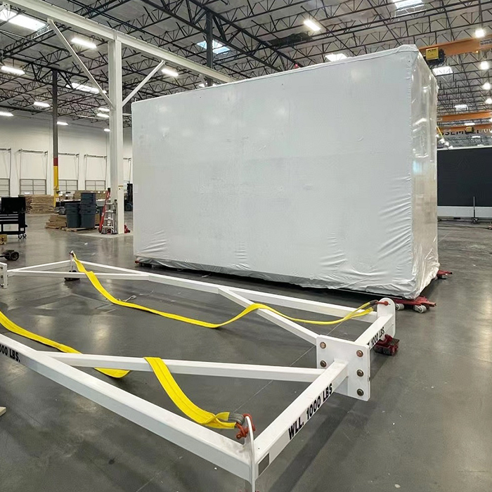 Modular Building Custom Shrink Cover