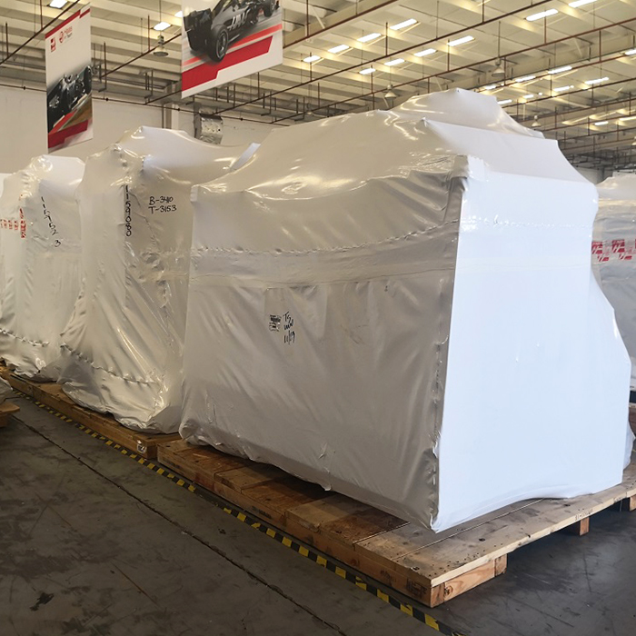 Industrial Machinery Custom Shrink Cover
