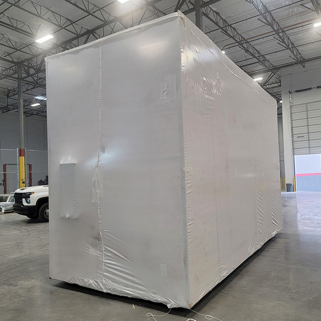 Modular Building Custom Shrink Cover