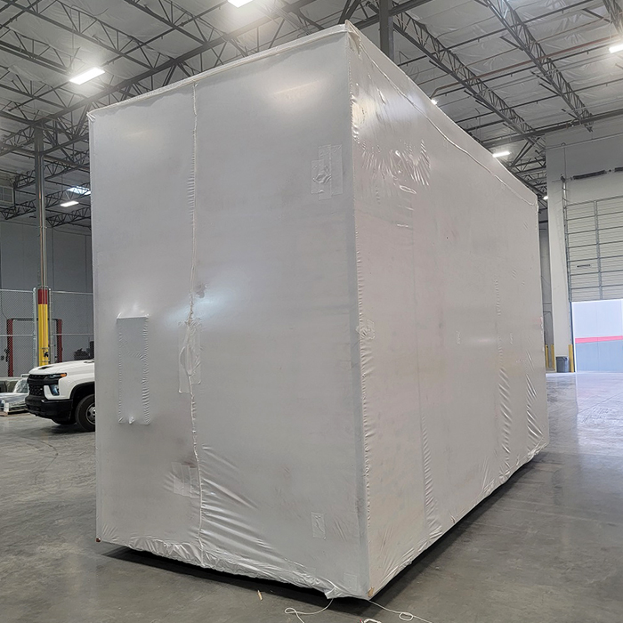 Modular Building Custom Shrink Cover